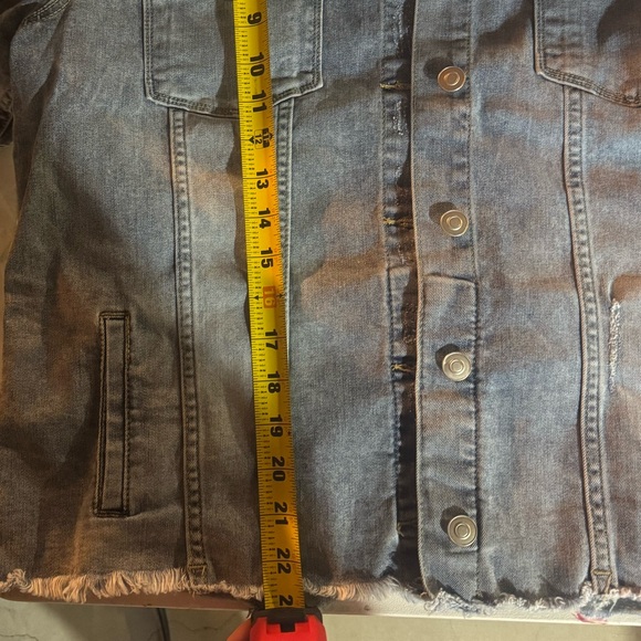 Denim Jacket - Short Sleeve w/Stretch - Picture 8 of 9